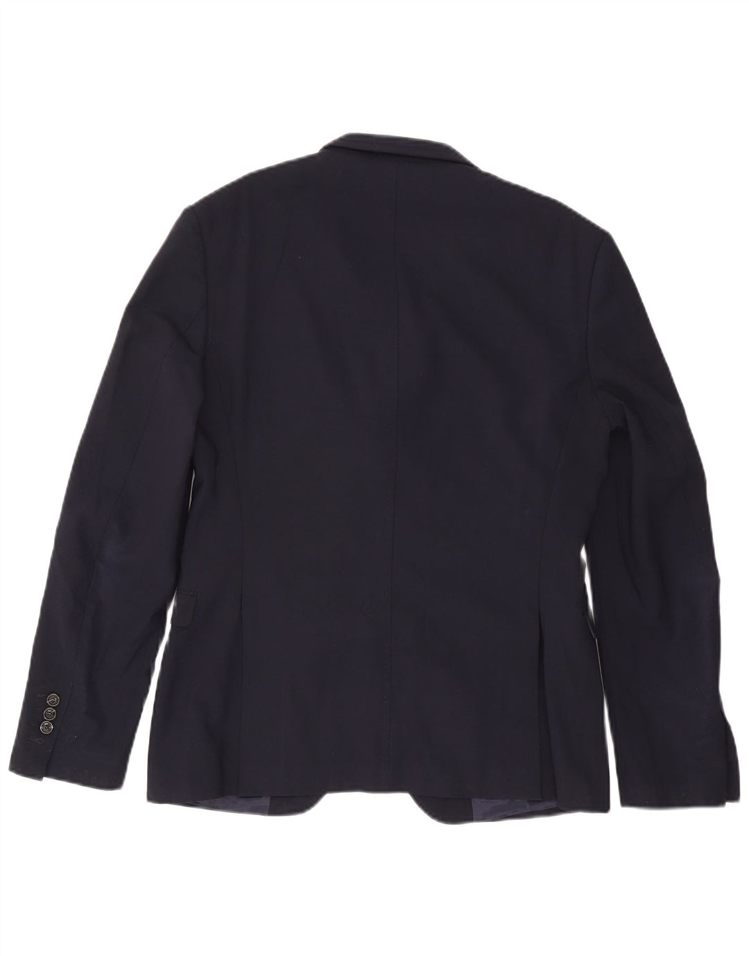 Zara Ανδρικό μπλέιζερ με 2 κουμπιά μπουφάν EU 50 Medium Navy Blue Polyester