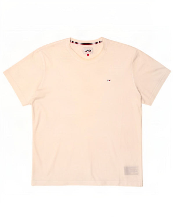 Ανδρικό T-Shirt Tommy Hilfiger Top XL Λευκό βαμβακερό