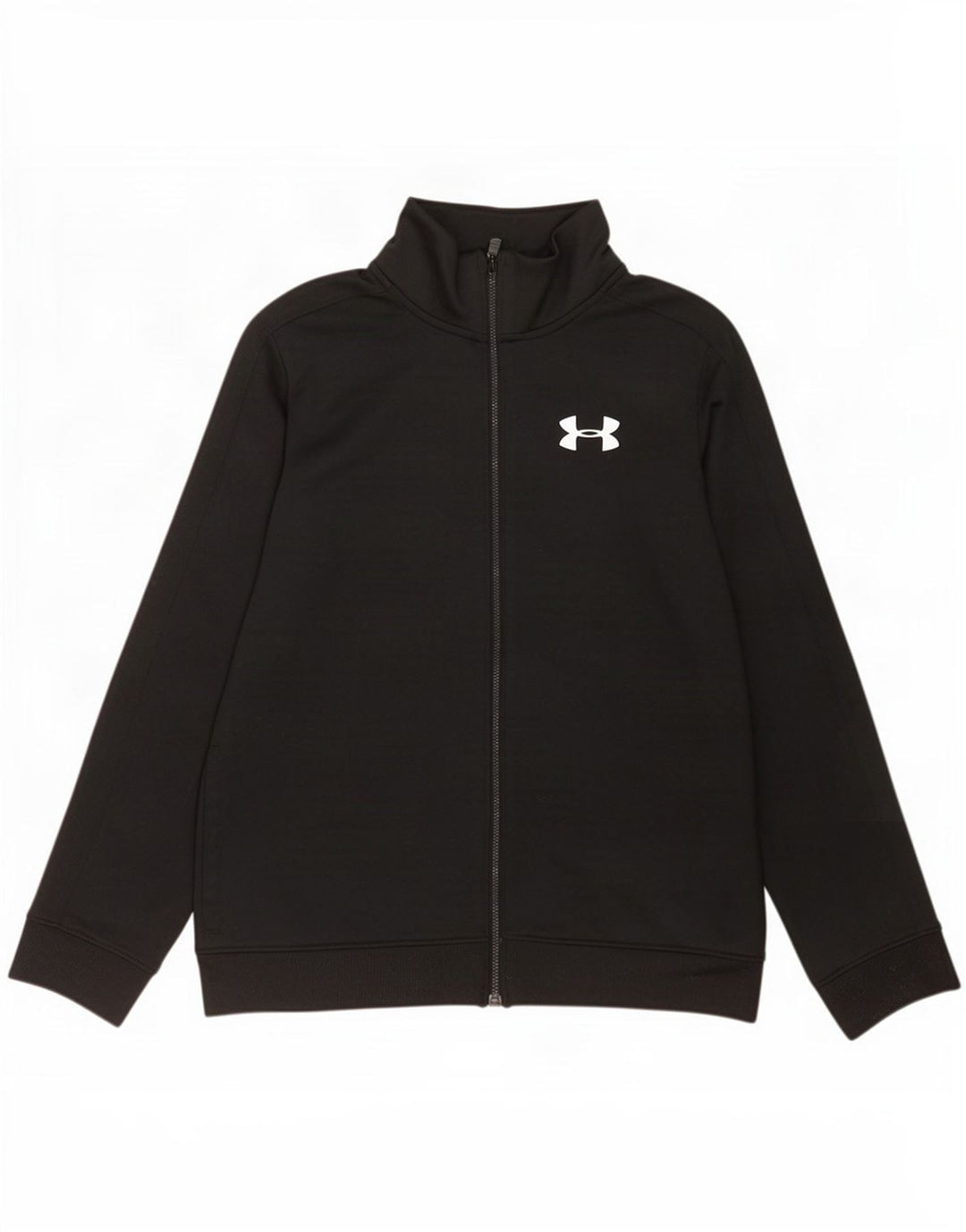 Under Armour Boys αθλητική φόρμα Top Jacket 11-12 Years Large Black Polyester