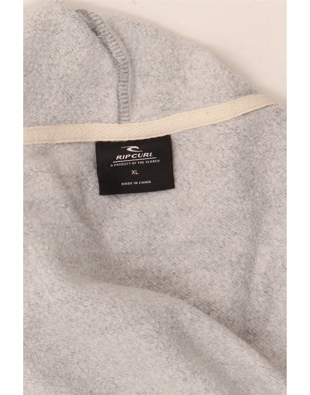 Ανδρικό γραφικό μπλουζάκι με κουκούλα Rip Curl XL Grey Colourblock
