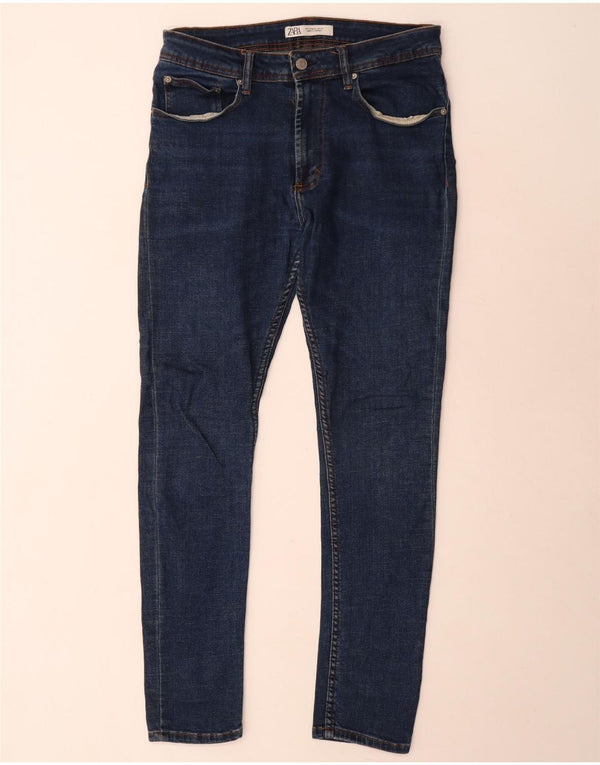 Zara Ανδρικό Skinny Jeans EU 40 Medium W31 L31 Navy Blue