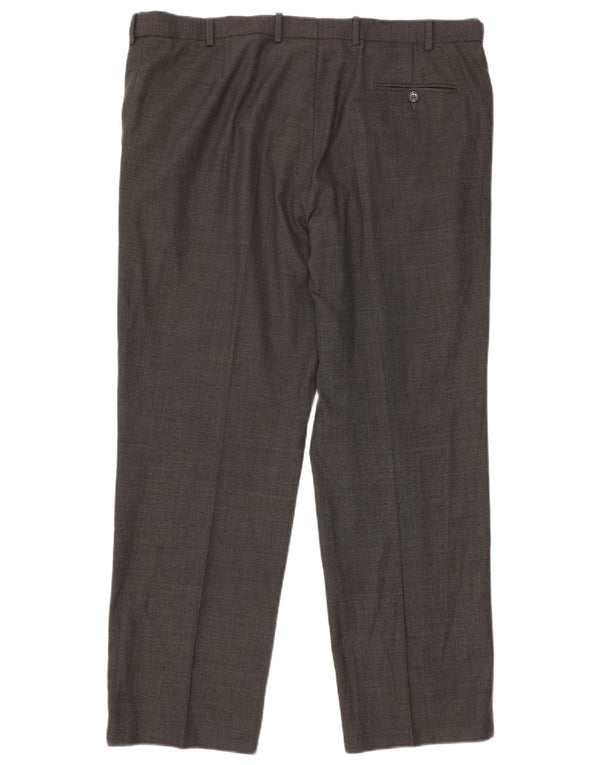 Ανδρικό ίσιο casual παντελόνι Marks & Spencer W40 L31 Γκρι μαλλί