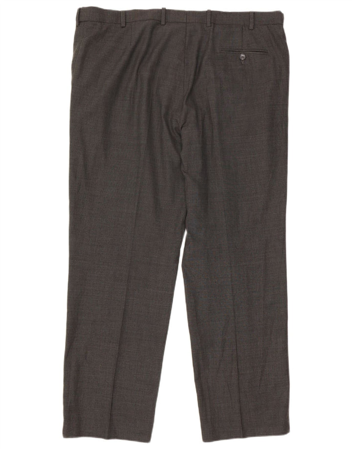 Ανδρικό ίσιο casual παντελόνι Marks & Spencer W40 L31 Γκρι μαλλί