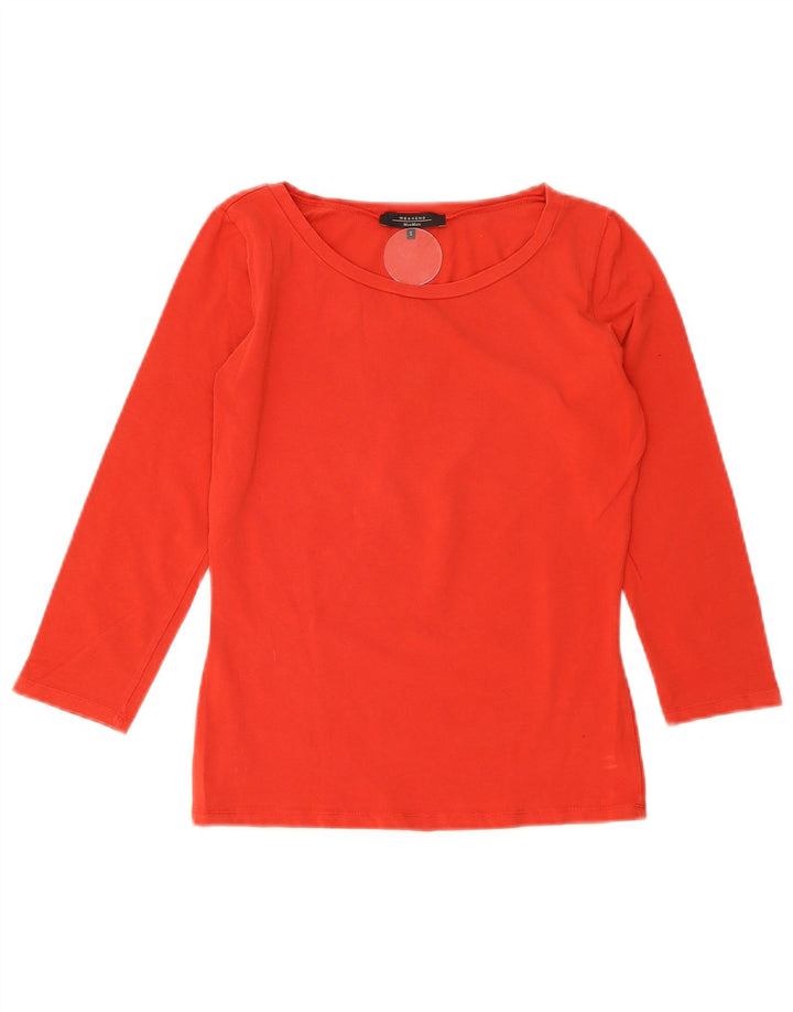 Max Mara Γυναικείο Σαββατοκύριακο μανίκι 3/4 UK 10 Small Red