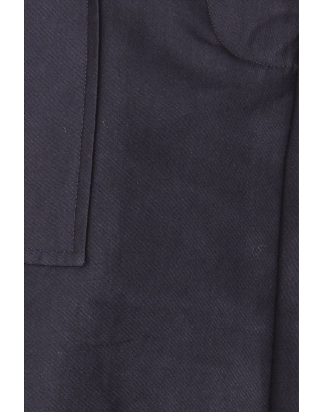 Zara Γυναικείο Πανωφόρι UK 14 Medium Navy Blue Cotton