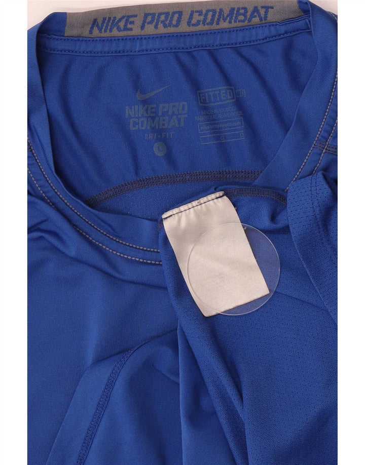 Ανδρικό μπλουζάκι Nike Dri Fit Top Large Blue Polyester