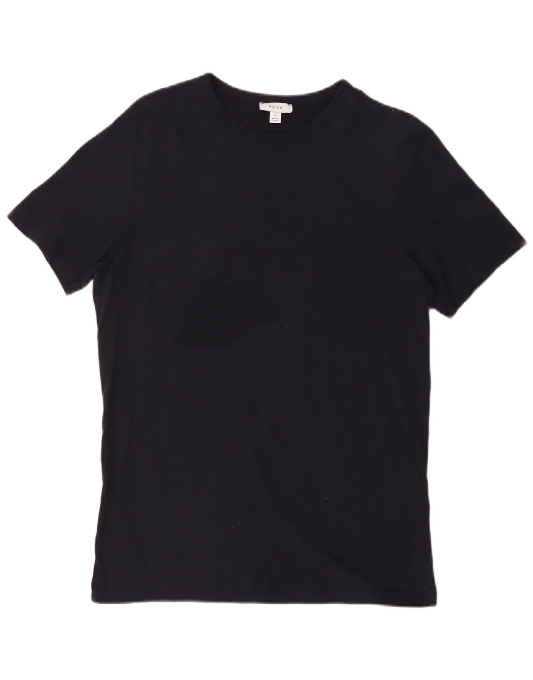 Ανδρικό T-Shirt Reiss Top Μικρό μαύρο βαμβακερό