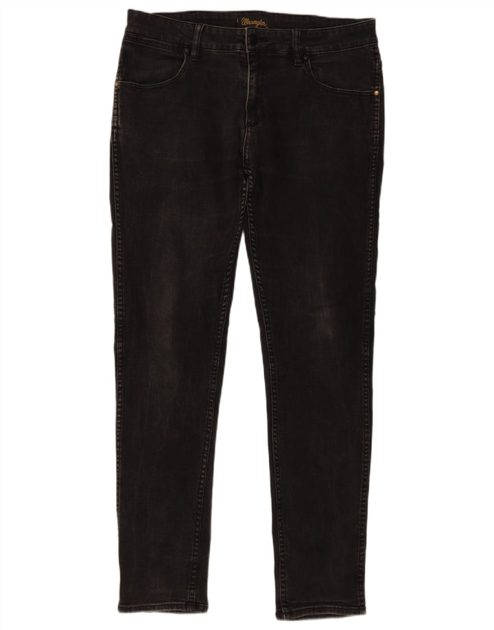 Wrangler Ανδρικά Stompers Slim Jeans W32 L30 Μαύρο βαμβακερό