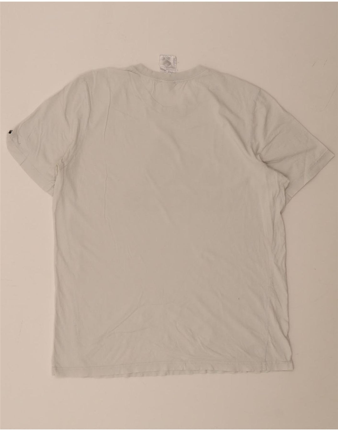 Ανδρικό γραφικό μπλουζάκι ADIDAS Top μεγάλο λευκό βαμβακερό