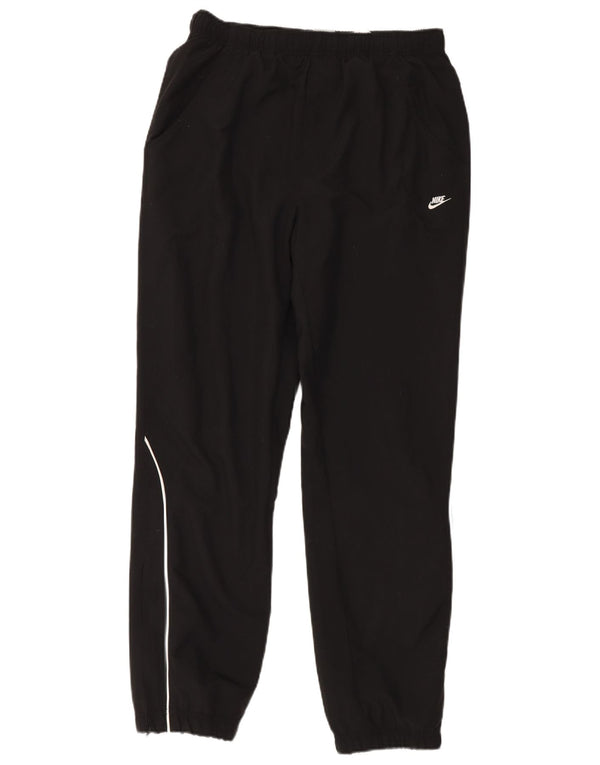Nike Mens Tracksuit Trousers Joggers Large Black Polyester