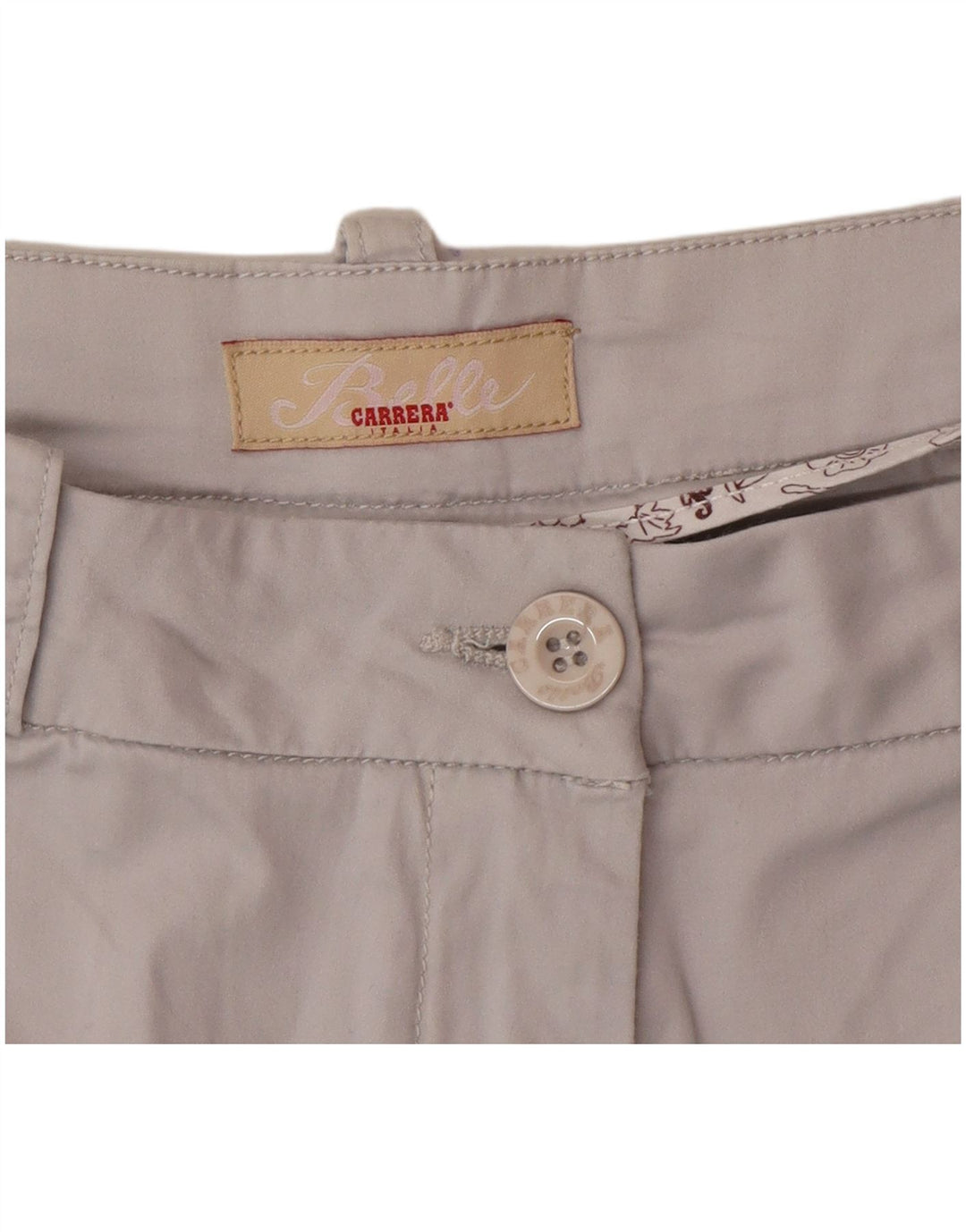 Carrera Γυναικείο Παντελόνι Capri W34 L19 Γκρι
