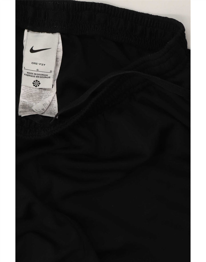 Ανδρική φόρμα φόρμας Nike Dri Fit Παντελόνι με μεγάλο μαύρο χρώμα από πολυεστέρα