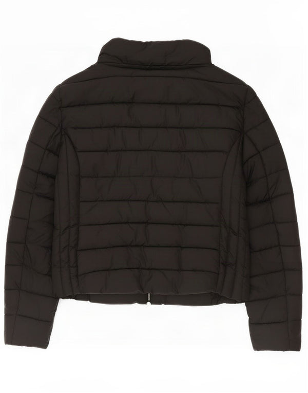 Zara Γυναικείο μπουφάν Trafaluc UK 16 Large Black Nylon
