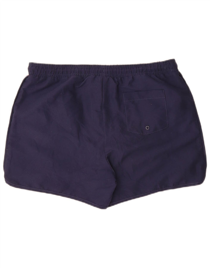 Ανδρικό σορτς κολύμβησης Fila Μεγάλο μπλε Navy Colorblock Πολυεστέρας
