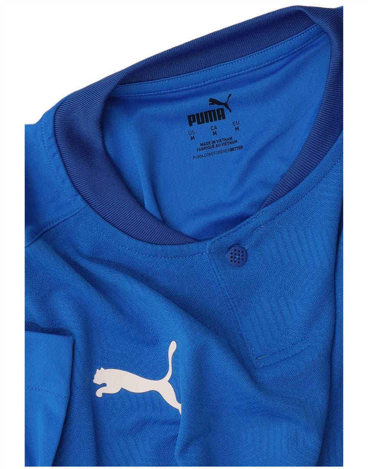 Ανδρικό γραφικό T-Shirt Puma Top Medium Blue