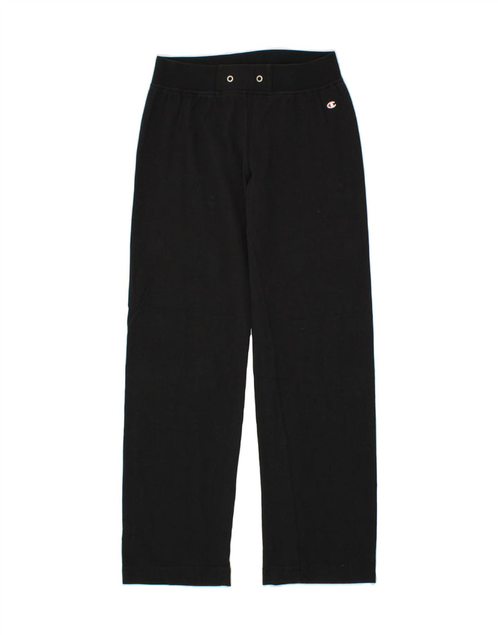 CHAMPION Womens Heritage Classics Tracksuit Trousers UK 14 Large Black Vintage Champion and Second-Hand Champion from Messina Hembry 