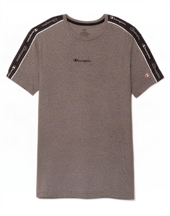 Ανδρικό γραφικό T-Shirt Champion Top Medium Grey Colourblock