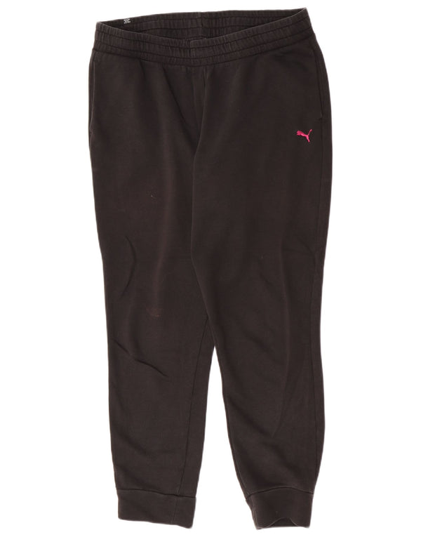 Puma Γυναικεία φόρμα παντελόνι Joggers UK 14 Large Μαύρο