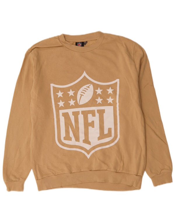Γυναικείο Φούτερ NFL Graphic Jumper UK 14 Medium Beige Cotton