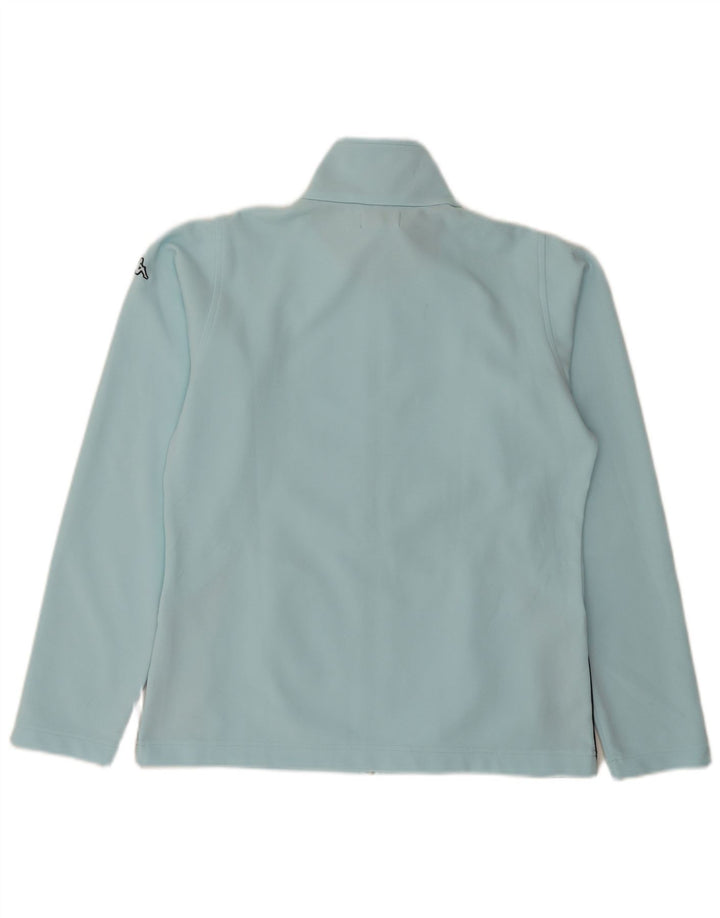 Kappa Γυναικεία αθλητική φόρμα Top Jacket UK 16 Large Blue Colourblock Polyester