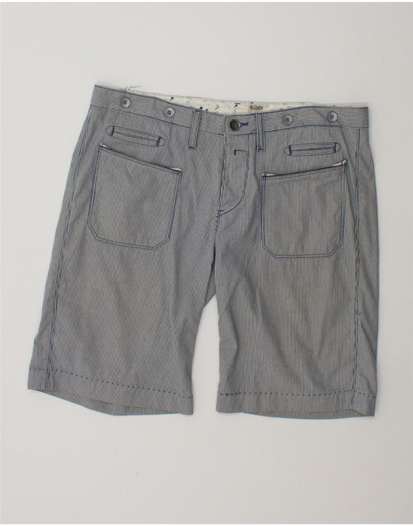 Ανδρικό σορτς Cargo Replay W29 Small Blue Pinstripe Βαμβακερό