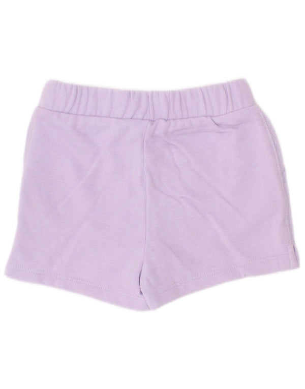 Γραφικό αθλητικό σορτς Gap Baby Girls 18-24 μηνών μωβ βαμβακερό