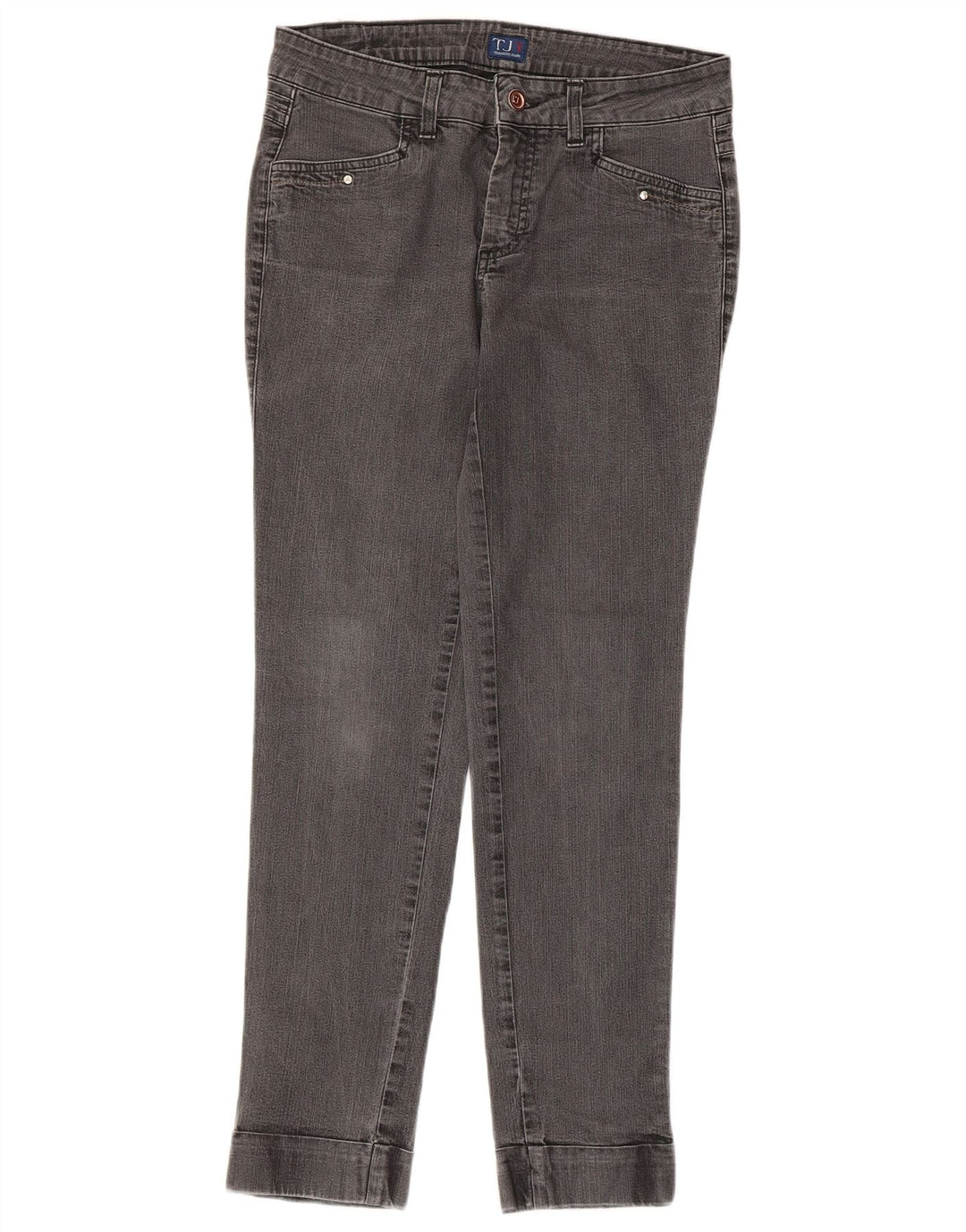 Trussardi Γυναικείο Slim Jeans W26 L28 Γκρι βαμβακερό