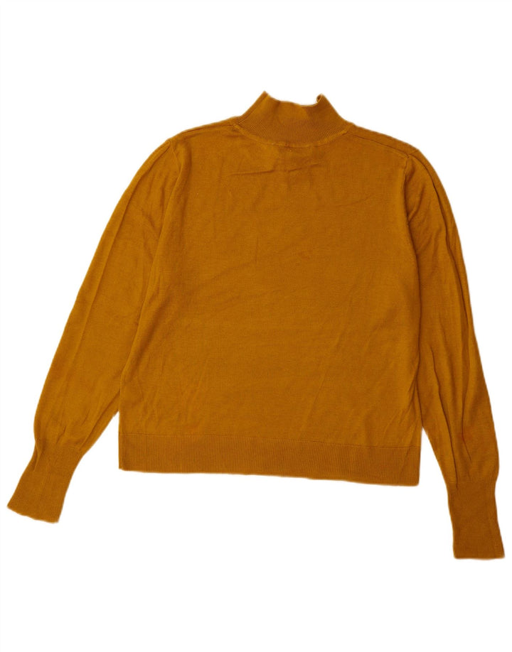 Zara Γυναικείο πουλόβερ με λαιμό χελώνα UK 10 Small Beige