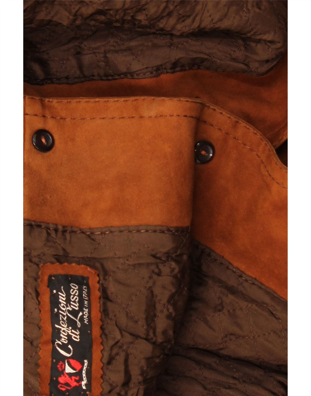 Vintage Γυναικείο Suede Jacket UK 16 Large Brown