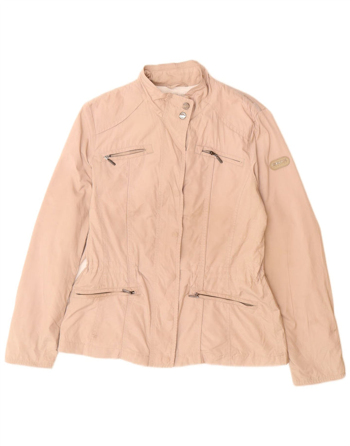 Γυναικείο Utility Jacket Geox Respira UK 10 Small Beige Polyester