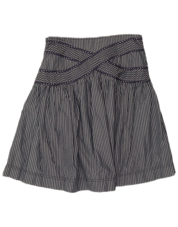Tommy Hilfiger Γυναικεία φούστα A-Line Small W30 Navy Blue Pinstripe Cotton