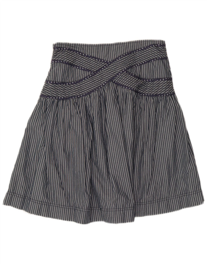 Tommy Hilfiger Γυναικεία φούστα A-Line Small W30 Navy Blue Pinstripe Cotton