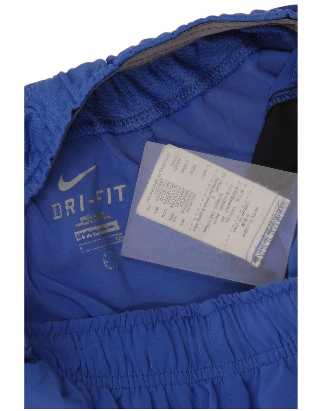 Ανδρικό αθλητικό σορτς Nike Dri Fit Small Blue Colorblock Πολυεστέρας