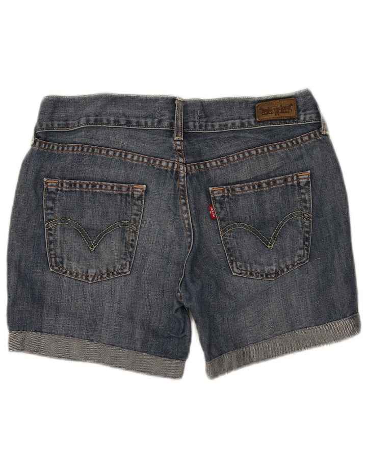 Γυναικείο τζιν σορτς Levi's W32 μεγάλο μπλε βαμβακερό