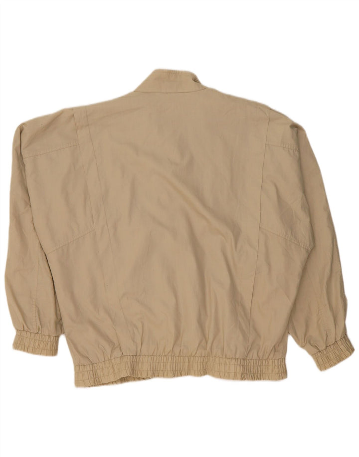 Vintage Ανδρικό Bomber Jacket IT 52 XL Beige Polyester