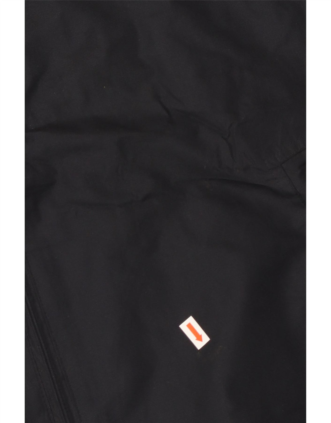 Ανδρικό μπουφάν βροχής με κουκούλα London ομίχλης UK 44 2XL μαύρο πολυεστέρα