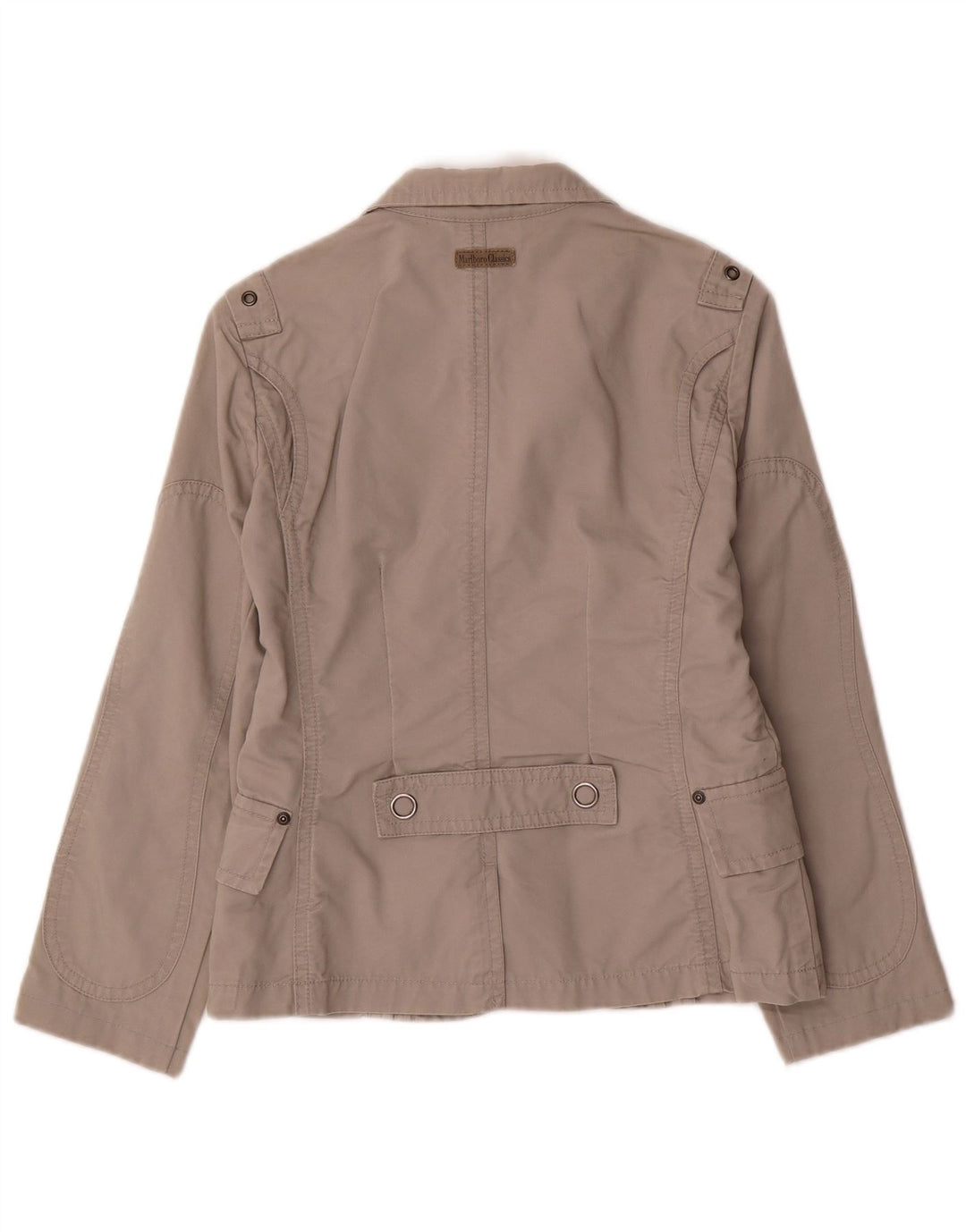 Marlboro Classics Γυναικείο Utility Μπουφάν EU 36 Small Beige Βαμβακερό