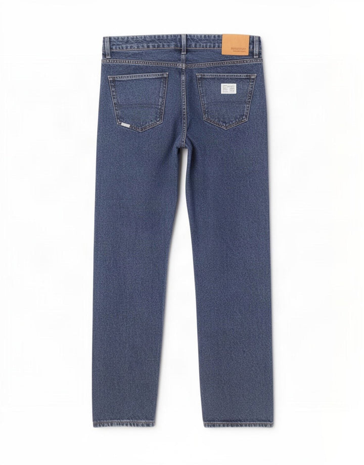 Ανδρικό τζιν ίσιο Superdry W32 L32 Μπλε βαμβακερό