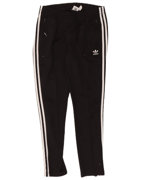 Adidas Γυναικεία φόρμα παντελόνι UK 14 μεσαίο μαύρο βαμβακερό