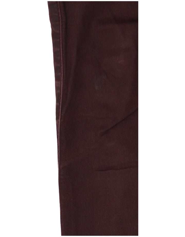 Massimo Dutti Γυναικεία Skinny Jeans EU 38 Small W28 L30 Burgundy