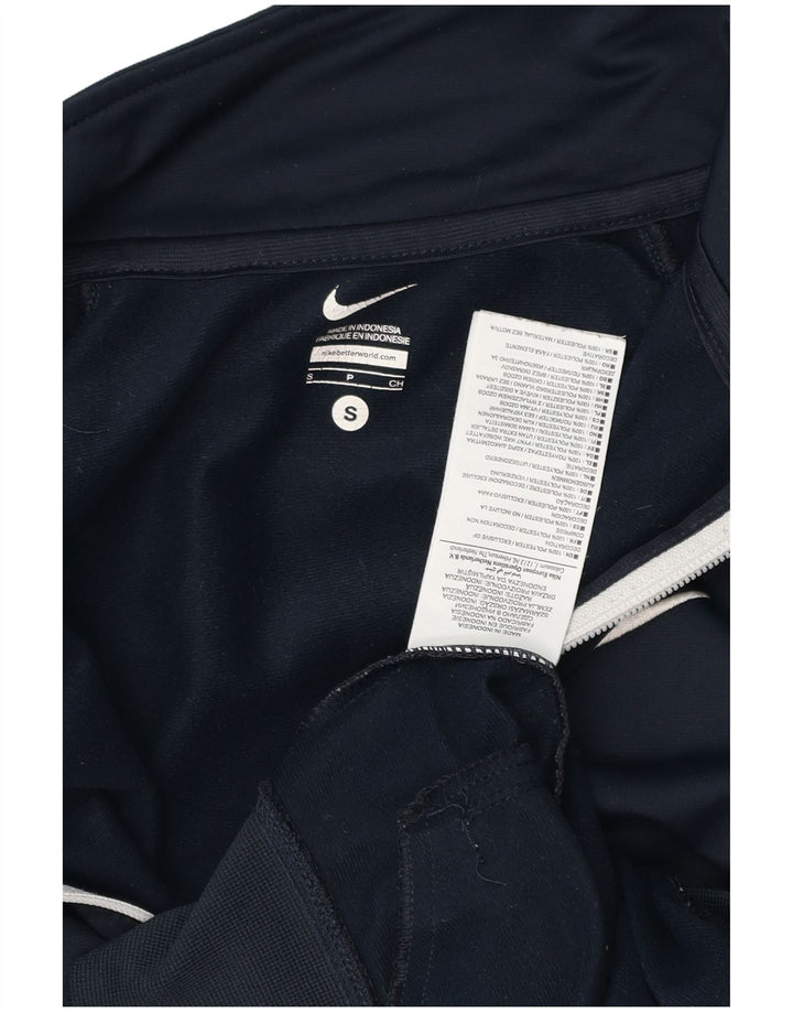 Ανδρική φόρμα NIKE Top μπουφάν Small Navy Blue Colorblock Polyester