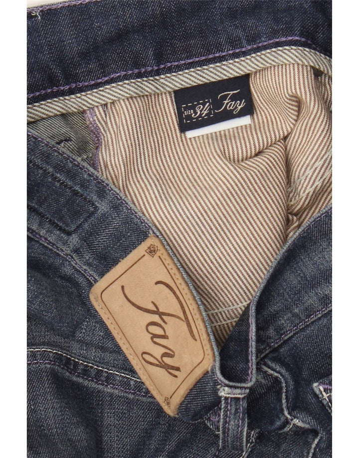 Ανδρικό τζιν Fay Slim W34 L33 Μπλε βαμβακερό