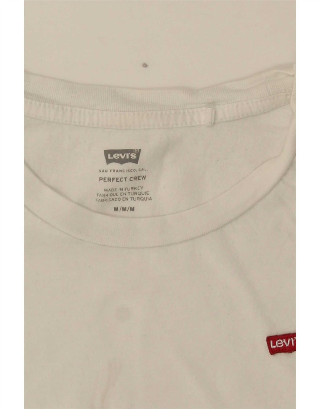 Γυναικείο T-Shirt Levi's Top UK 14 Medium White