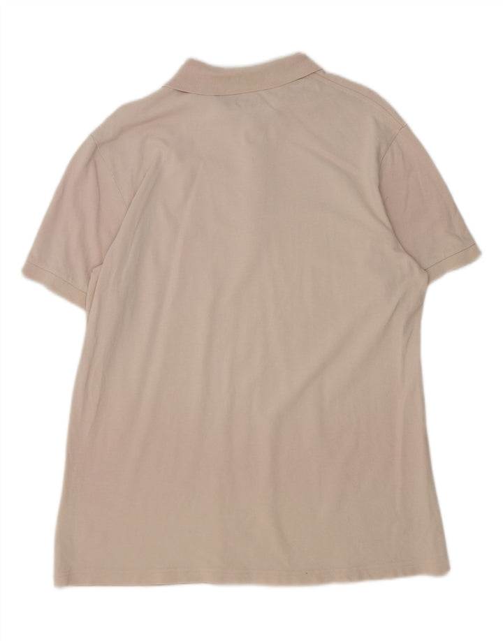 ARMANI JEANS Mens Polo Shirt XL Pink Vintage Armani Jeans and Second-Hand Armani Jeans from Messina Hembry 