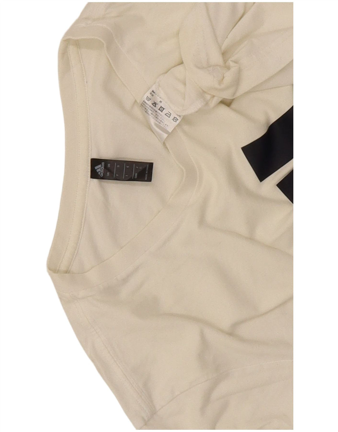 Ανδρικό γραφικό T-Shirt Adidas Top Medium White