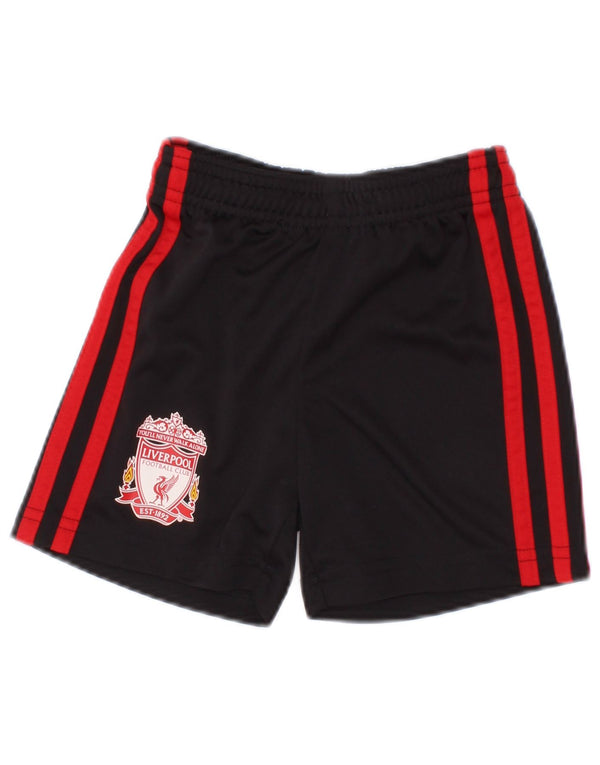 Αθλητικό σορτς Adidas Baby Boys Liverpool 6-9 μηνών μαύρο πολυεστέρα