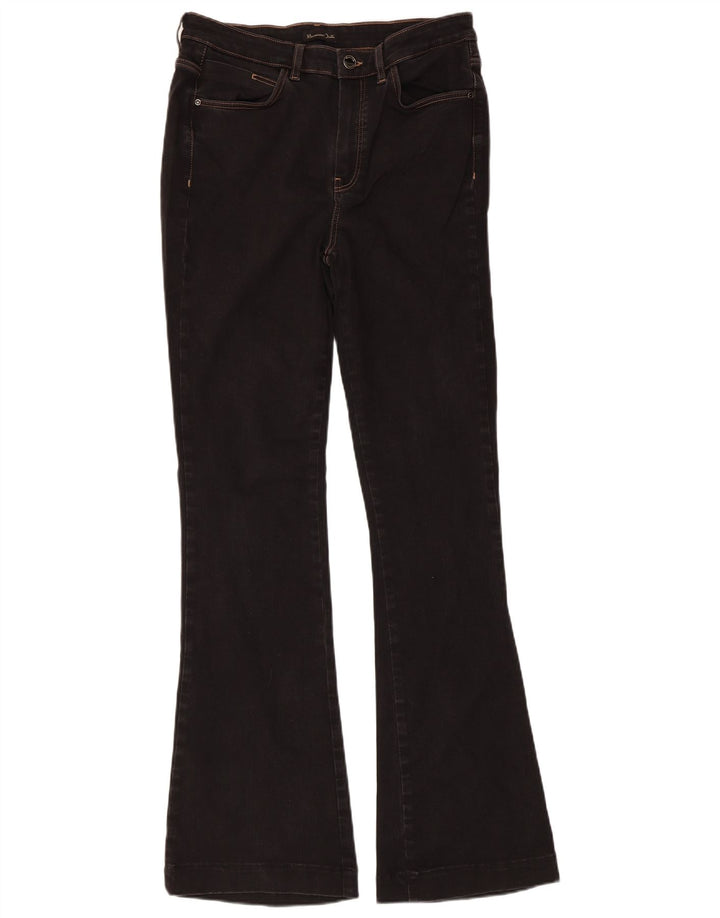 MASSIMO DUTTI Γυναικείο τζιν μποτάκι EU 42 μεγάλο W32 L32 μαύρο βαμβακερό