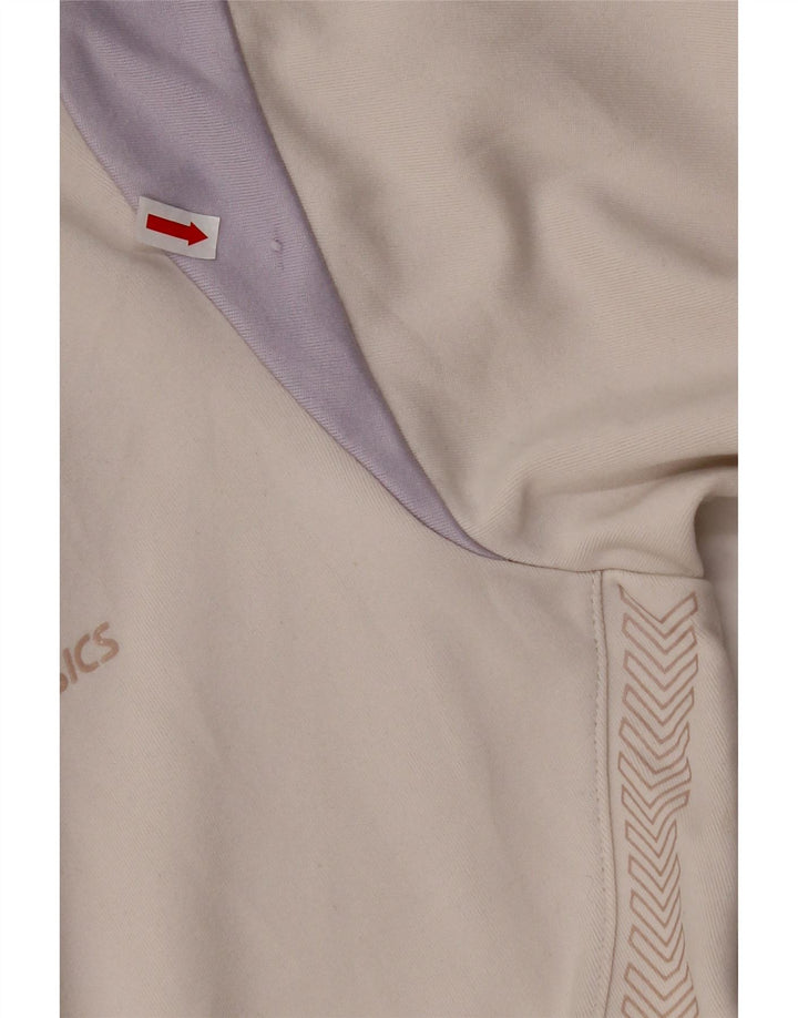 Γυναικεία αθλητική φόρμα ASICS Top Jacket UK 14 Medium White Colourblock