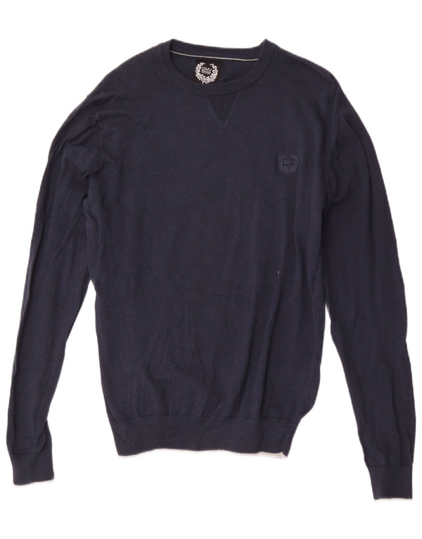 Ανδρικό πουλόβερ Gianmarco Venturi Crew Neck Jumper Medium Navy Blue