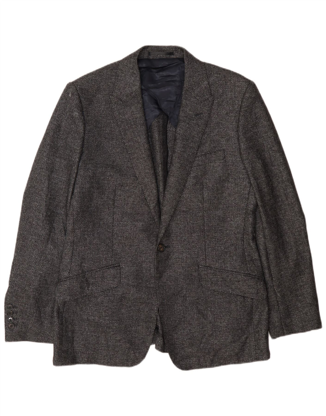 Ανδρικό μπλέιζερ Reiss 1 Button Jacket UK 36 Small Navy Blue